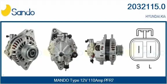 Alternator (2032115.0)