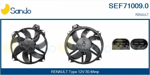 Electric Motor, radiator fan (SEF71009.0)
