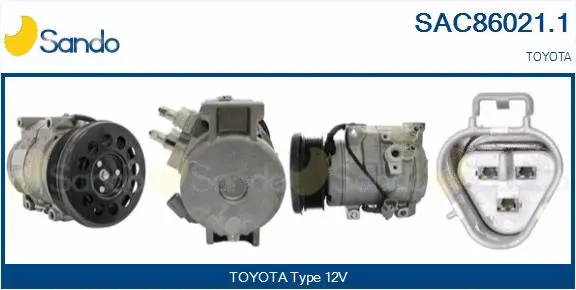 Compressor, air conditioning (SAC86021.1)