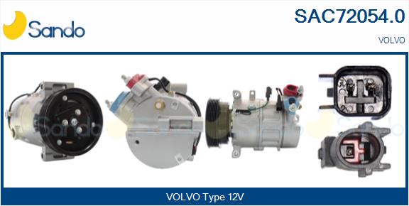 Compressor, air conditioning (SAC72054.0)