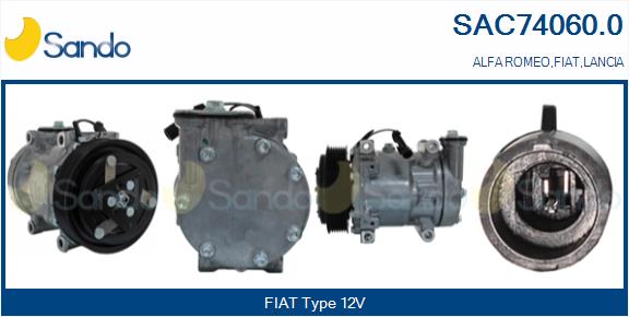 Compressor, air conditioning (SAC74060.0)