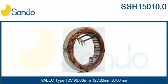 Stator, alternator (SSR15010.0)