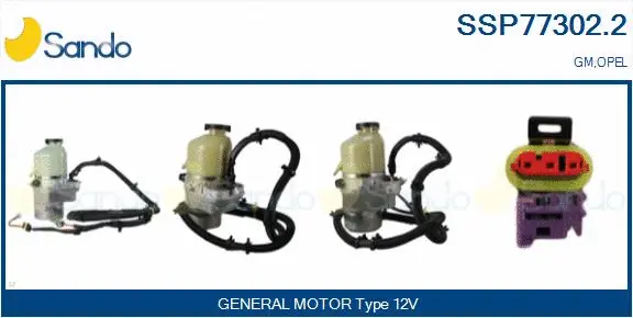 Hydraulic Pump, steering (SSP77302.2)
