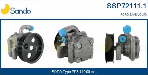 Hydraulic Pump, steering (SSP72111.1)