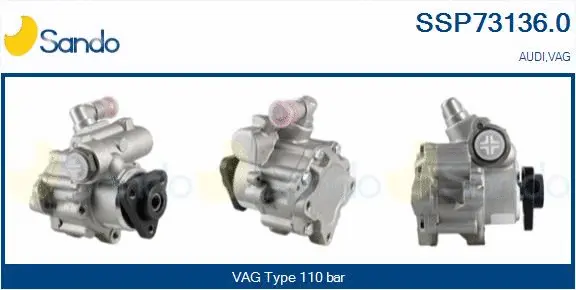 Hydraulic Pump, steering (SSP73136.0)