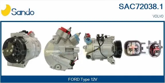 Compressor, air conditioning (SAC72038.1)