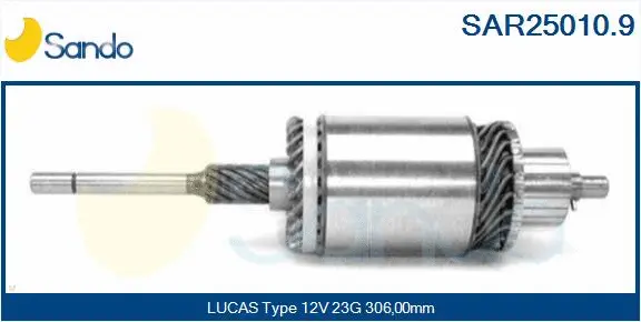 Armature, starter (SAR25010.9)