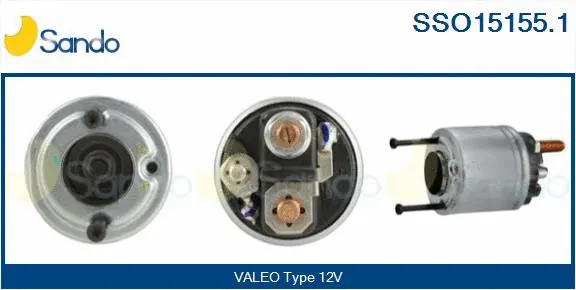 Solenoid Switch, starter (SSO15155.1)