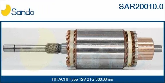 Armature, starter (SAR20010.0)