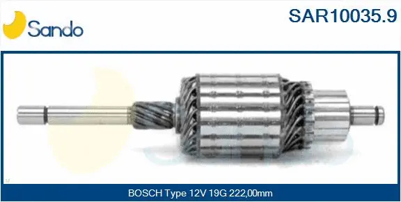 Armature, starter (SAR10035.9)
