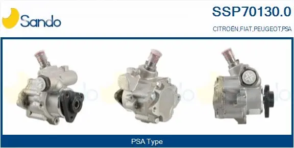 Hydraulic Pump, steering (SSP70130.0)