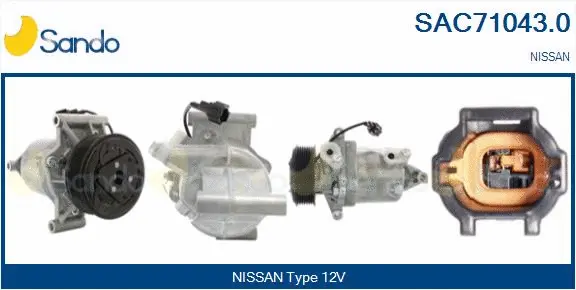 Compressor, air conditioning (SAC71043.0)