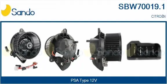 Interior Blower (SBW70019.1)