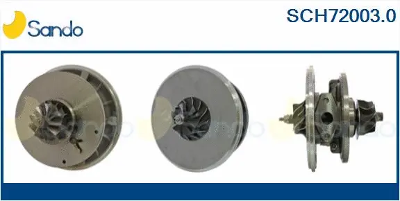 Core assembly, turbocharger (SCH72003.0)