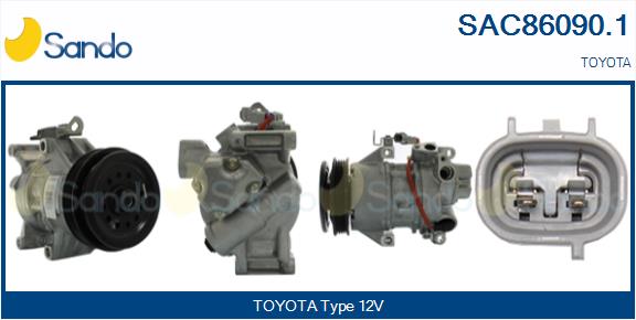 Compressor, air conditioning (SAC86090.1)
