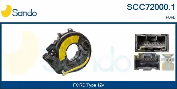 Clockspring, airbag (SCC72000.1)