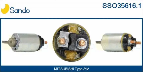 Solenoid Switch, starter (SSO35616.1)