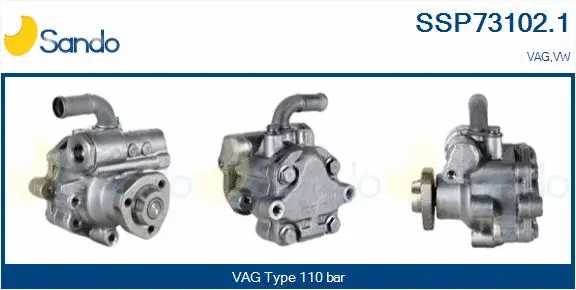 Hydraulic Pump, steering (SSP73102.1)