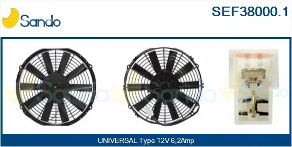 Electric Motor, radiator fan (SEF38000.1)