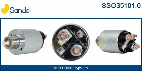 Solenoid Switch, starter (SSO35101.0)