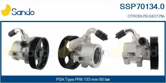 Hydraulic Pump, steering (SSP70134.0)