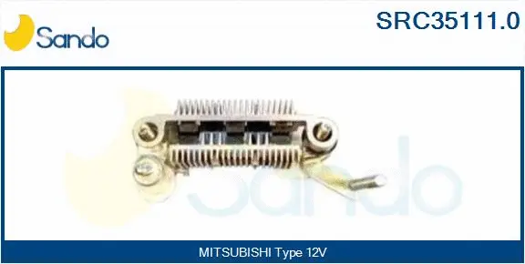 Rectifier, alternator (SRC35111.0)