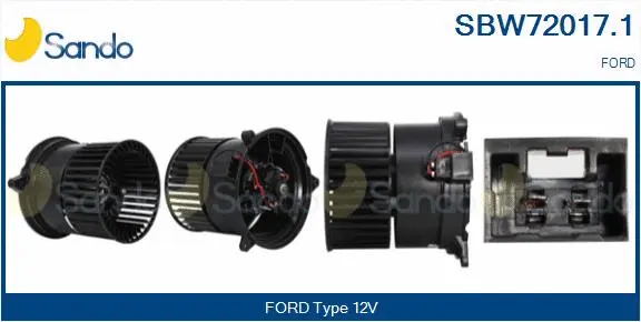 Interior Blower (SBW72017.1)