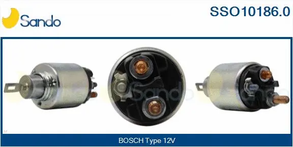 Solenoid Switch, starter (SSO10186.0)