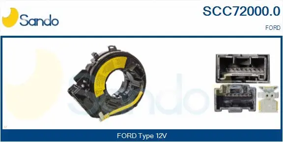 Clockspring, airbag (SCC72000.0)