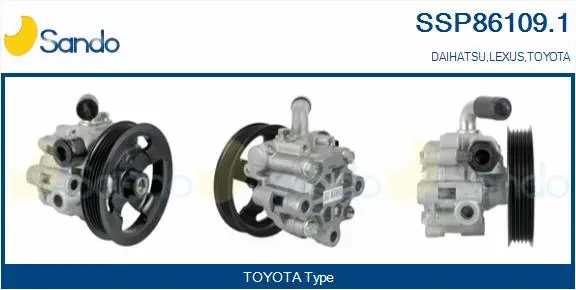 Hydraulic Pump, steering (SSP86109.1)