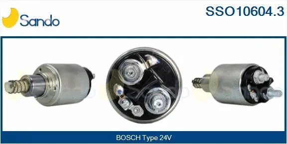 Solenoid Switch, starter (SSO10604.3)