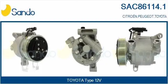 Compressor, air conditioning (SAC86114.1)