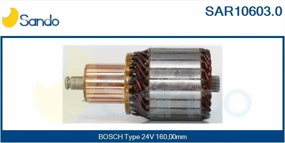 Armature, starter (SAR10603.0)