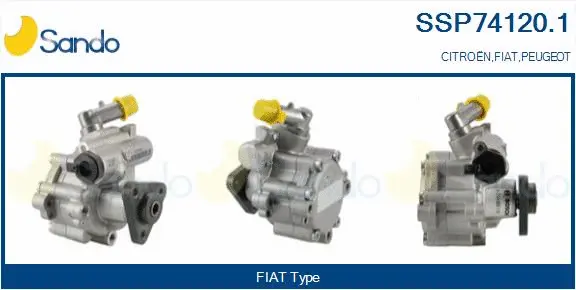 Hydraulic Pump, steering (SSP74120.1)