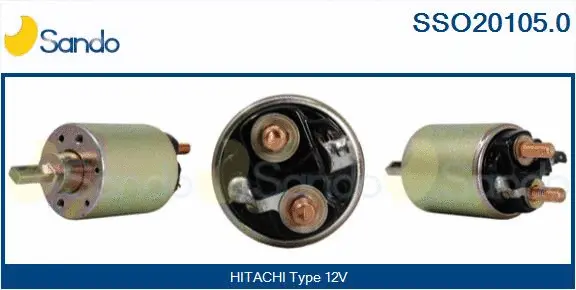 Solenoid Switch, starter (SSO20105.0)