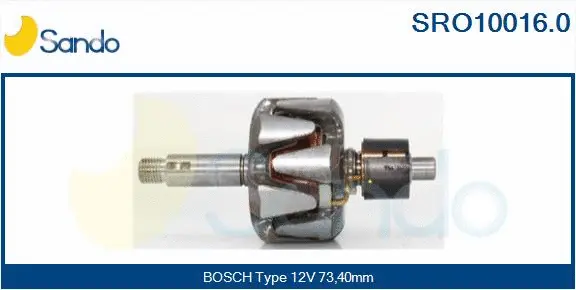 Rotor, alternator (SRO10016.0)