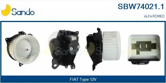 Interior Blower (SBW74021.1)