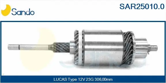 Armature, starter (SAR25010.0)