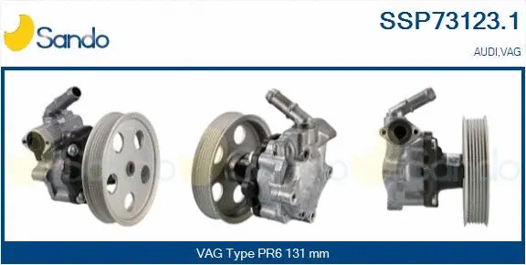 Hydraulic Pump, steering (SSP73123.1)