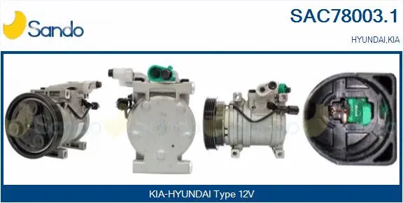 Compressor, air conditioning (SAC78003.1)