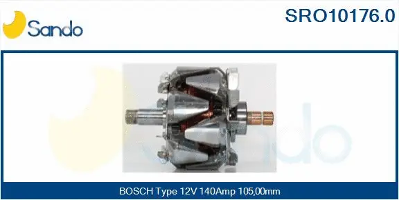 Rotor, alternator (SRO10176.0)