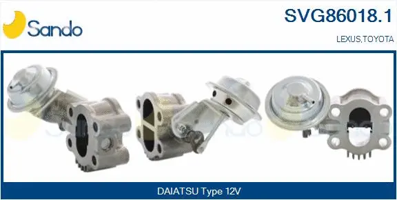 EGR Valve (SVG86018.1)