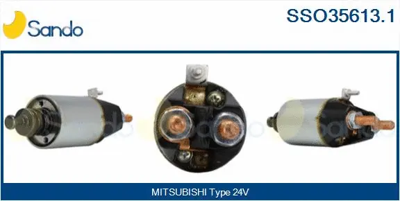 Solenoid Switch, starter (SSO35613.1)