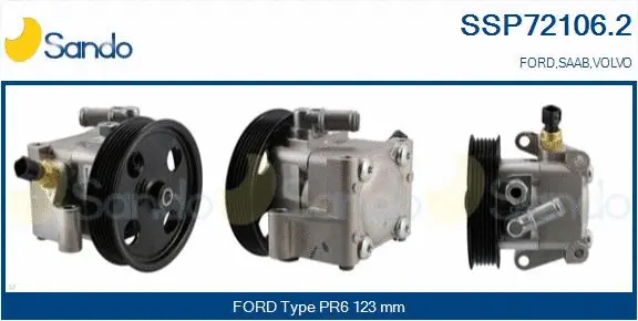Hydraulic Pump, steering (SSP72106.2)