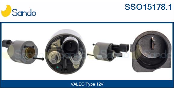 Solenoid Switch, starter (SSO15178.1)