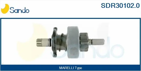 Pinion, starter (SDR30102.0)