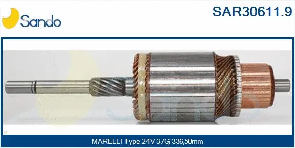 Armature, starter (SAR30611.9)