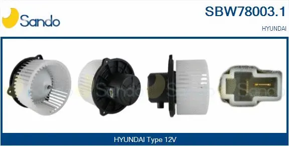 Interior Blower (SBW78003.1)