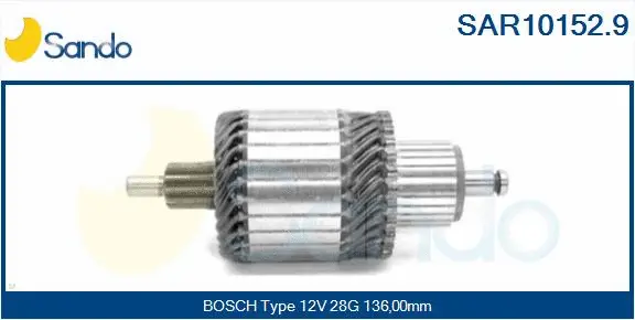 Armature, starter (SAR10152.9)