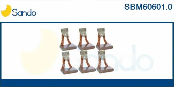 Carbon Brush, starter (SBM60601.0)